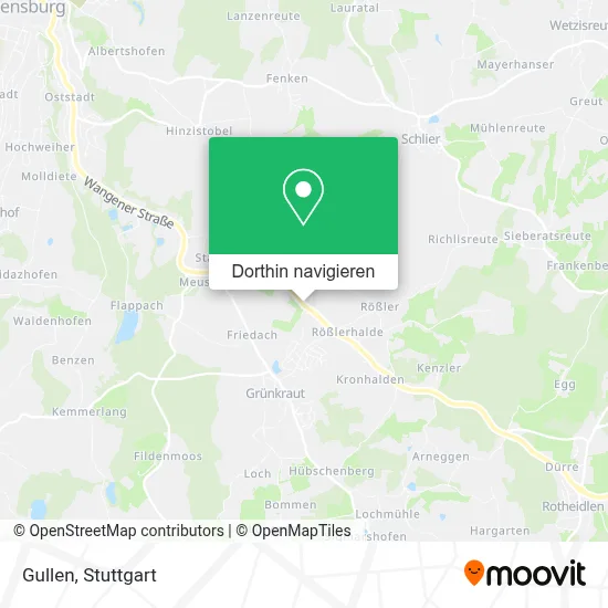 Gullen Karte