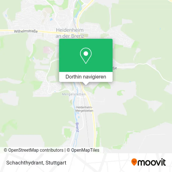 Schachthydrant Karte