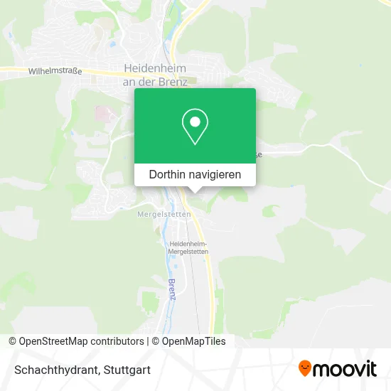 Schachthydrant Karte