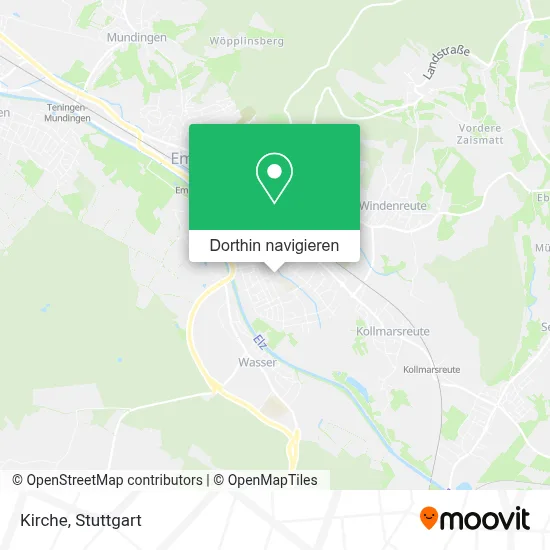 Kirche Karte