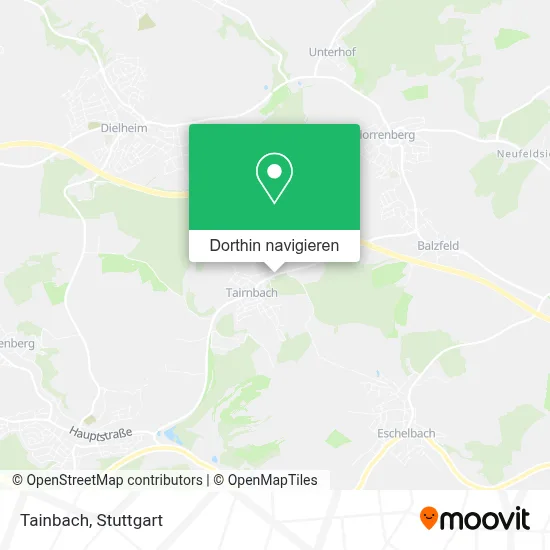 Tainbach Karte