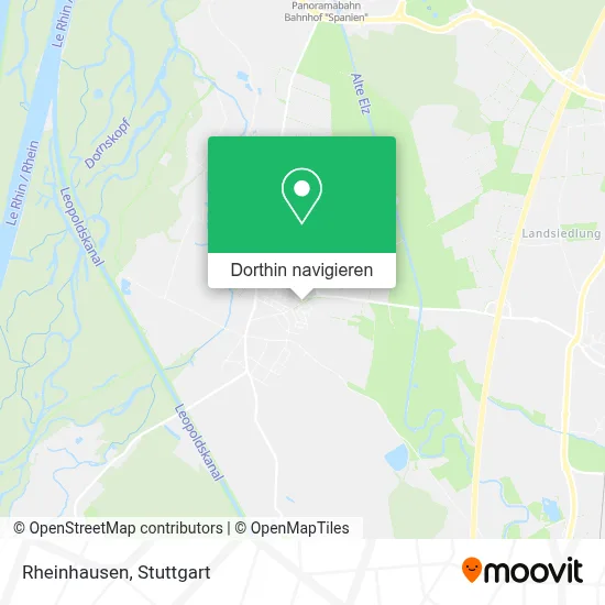 Rheinhausen Karte