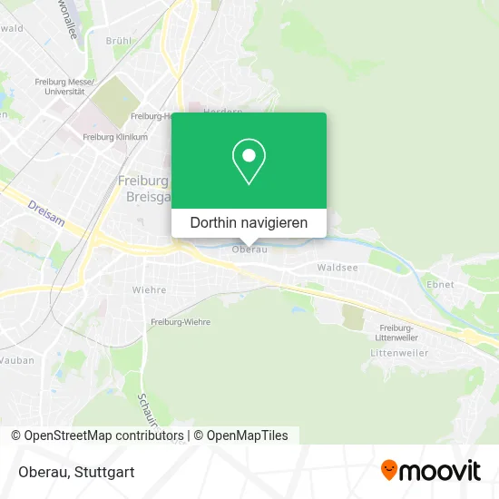 Oberau Karte