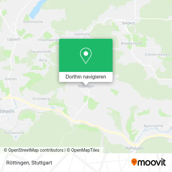 Röttingen Karte