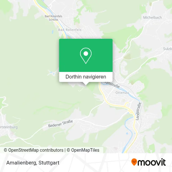 Amalienberg Karte