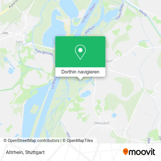 Altrhein Karte