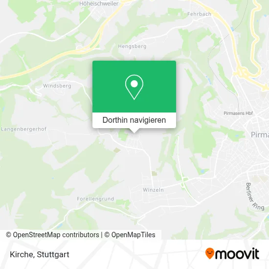 Kirche Karte