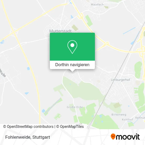 Fohlenweide Karte