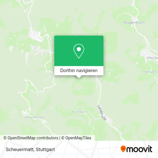 Scheuermatt Karte