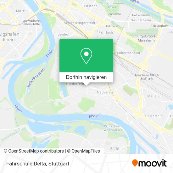 Fahrschule Delta Karte