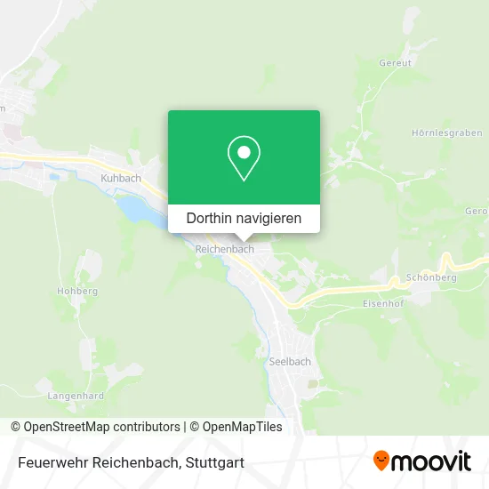 Feuerwehr Reichenbach Karte