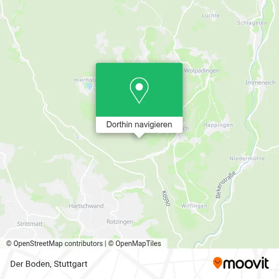 Der Boden Karte