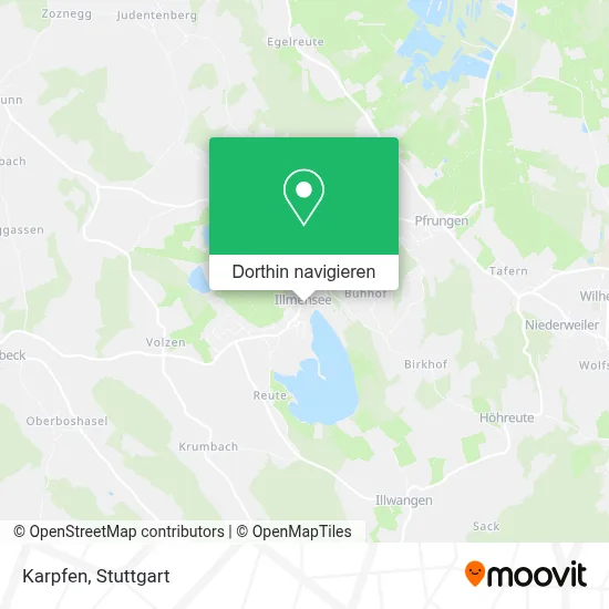 Karpfen Karte