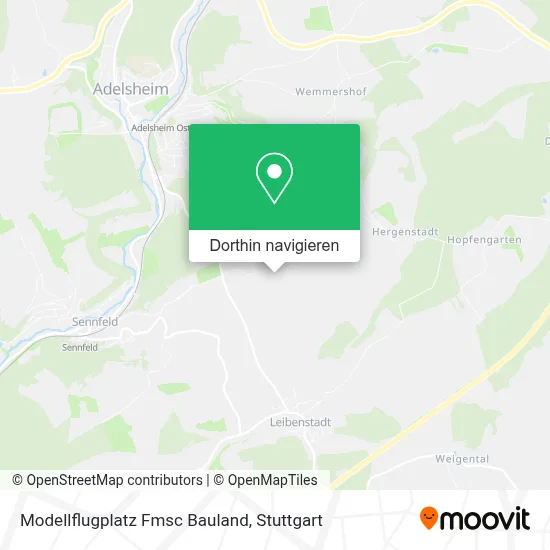 Modellflugplatz Fmsc Bauland Karte