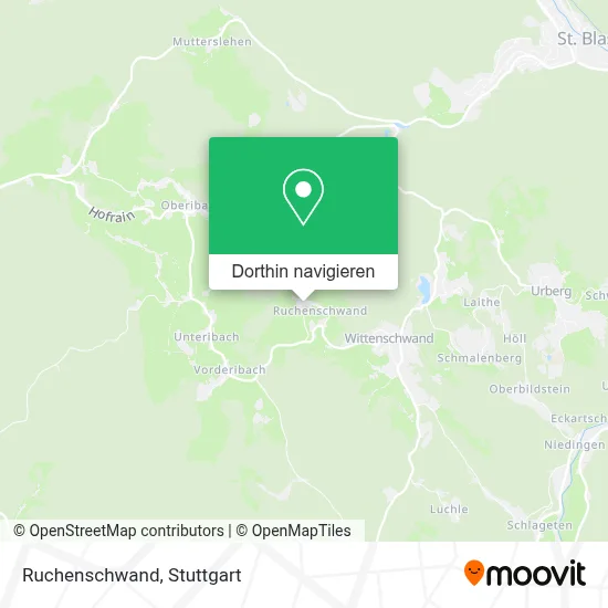Ruchenschwand Karte