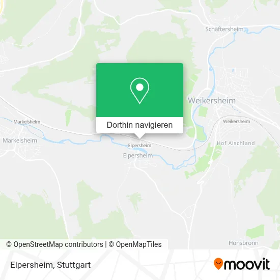 Elpersheim Karte