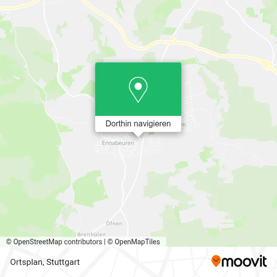 Ortsplan Karte