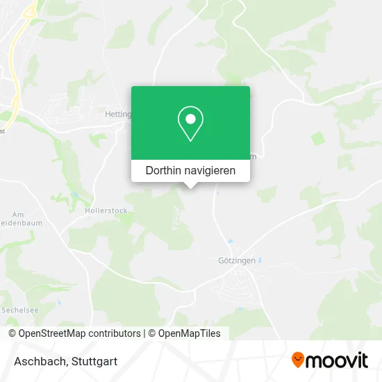 Aschbach Karte