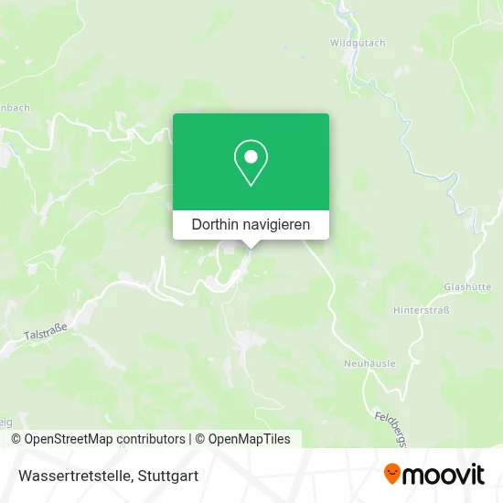 Wassertretstelle Karte