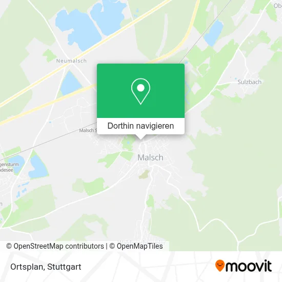 Ortsplan Karte
