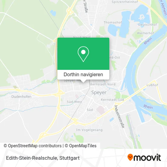 Edith-Stein-Realschule Karte