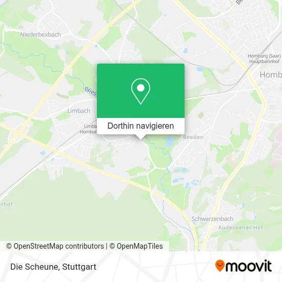 Die Scheune Karte