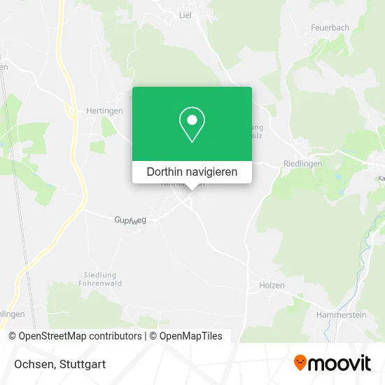 Ochsen Karte