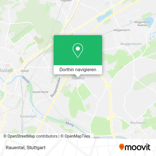 Rauental Karte