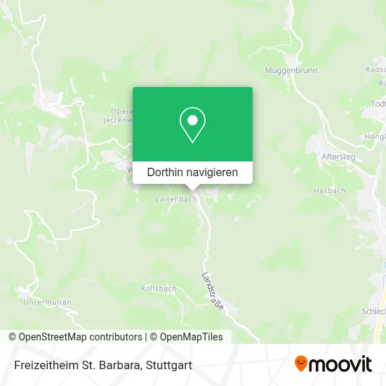 Freizeitheim St. Barbara Karte