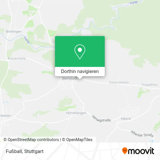 Fußball Karte