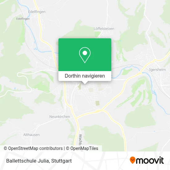 Ballettschule Julia Karte