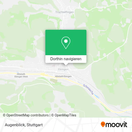 Augenblick Karte