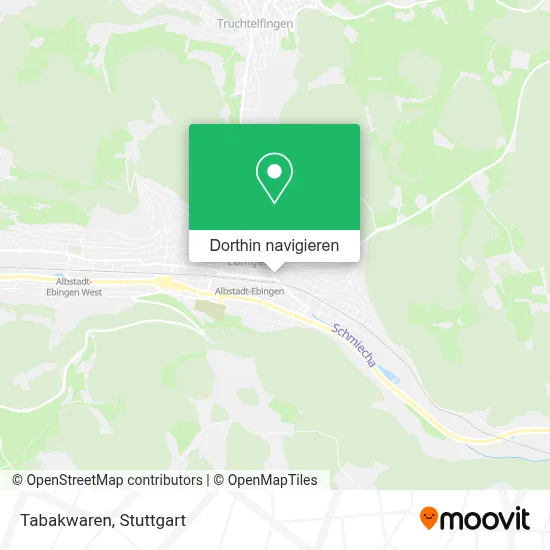 Tabakwaren Karte