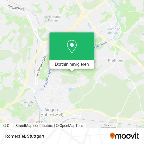 Römerziel Karte