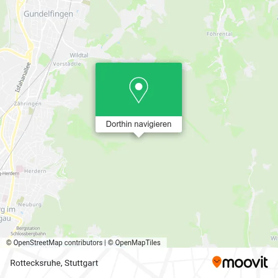 Rottecksruhe Karte