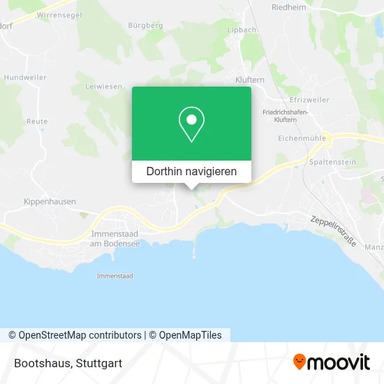 Bootshaus Karte