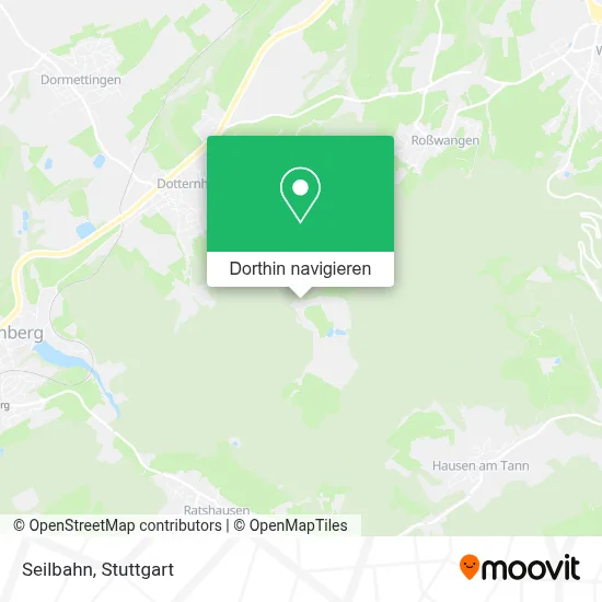 Seilbahn Karte