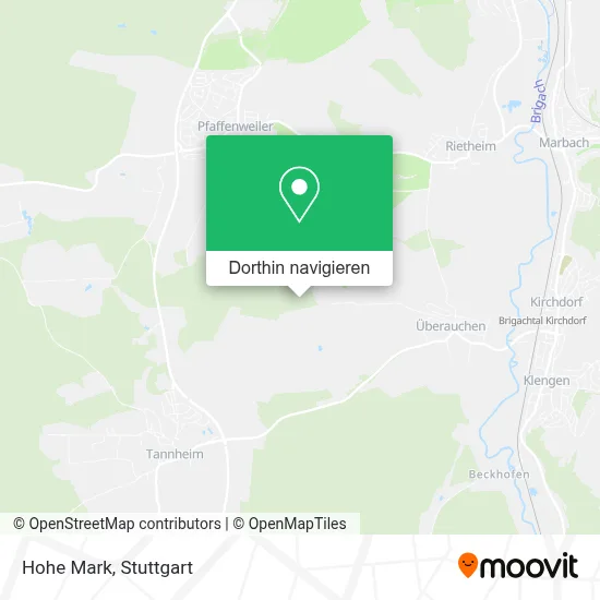Hohe Mark Karte