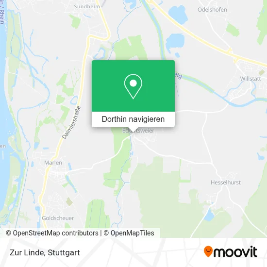 Zur Linde Karte