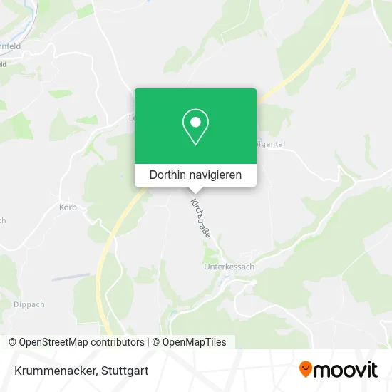 Krummenacker Karte