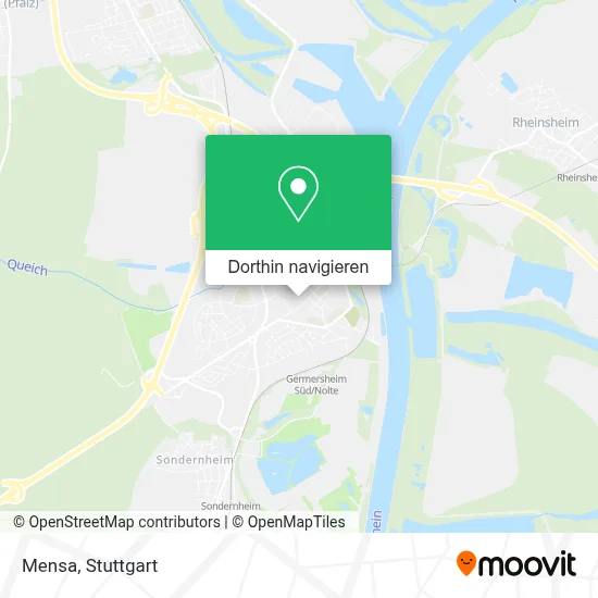 Mensa Karte