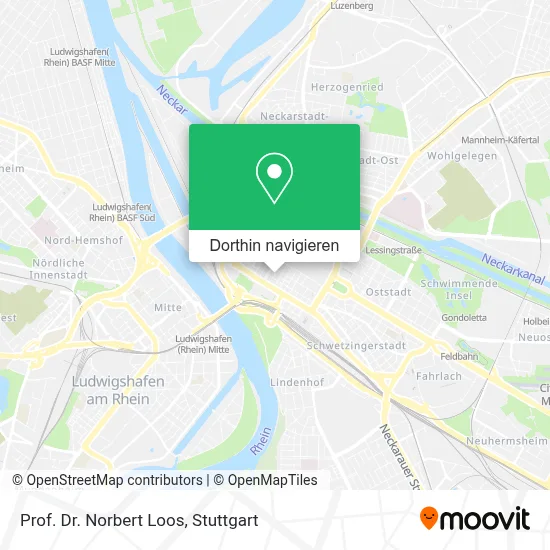 Prof. Dr. Norbert Loos Karte