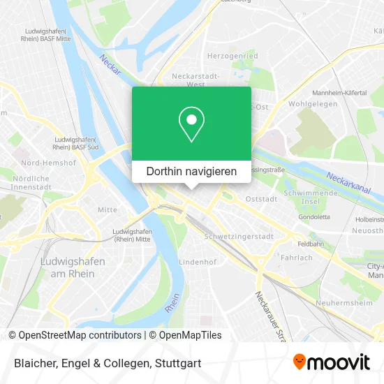 Blaicher, Engel & Collegen Karte