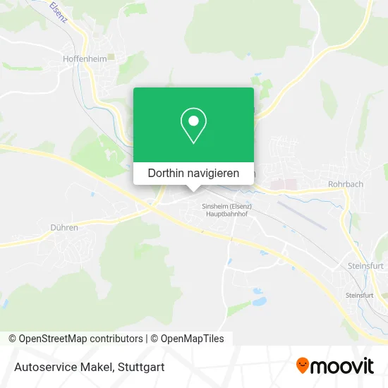 Autoservice Makel Karte