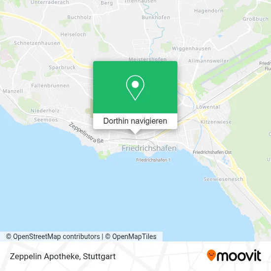 Zeppelin Apotheke Karte