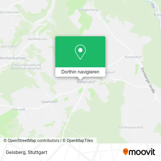 Geisberg Karte