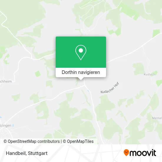Handbeil Karte