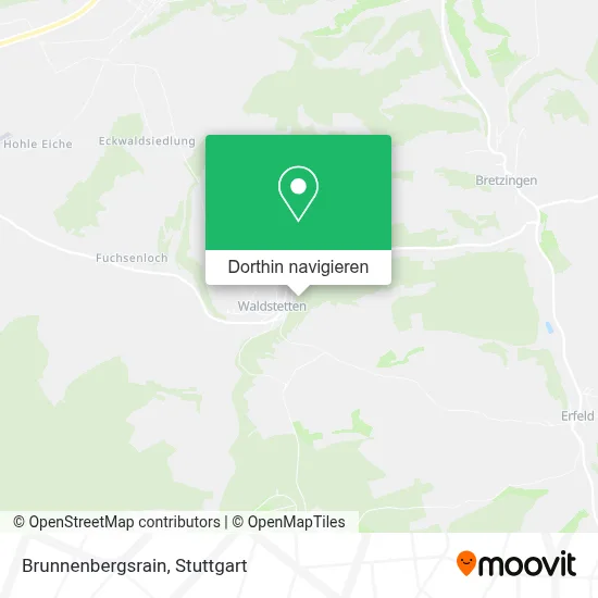 Brunnenbergsrain Karte