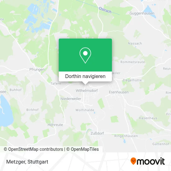 Metzger Karte