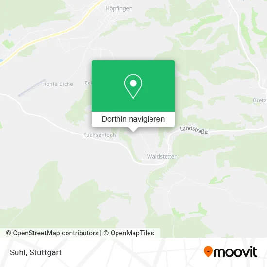 Suhl Karte